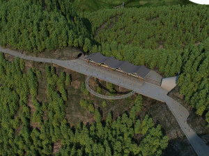 Railway station 3D Model