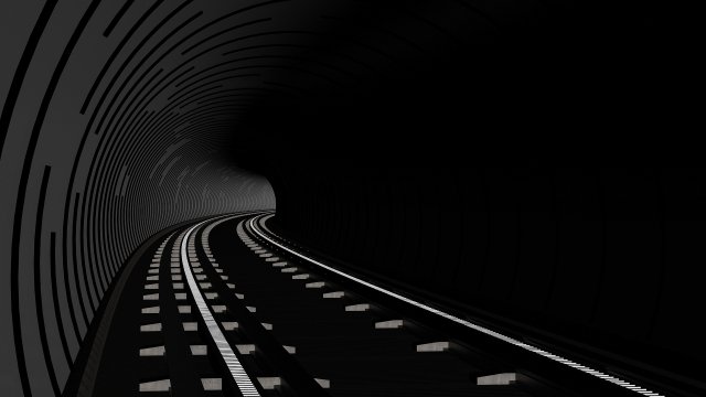 Tunnel 3D Модель .c4d .max .obj .3ds .fbx .stl .blend 