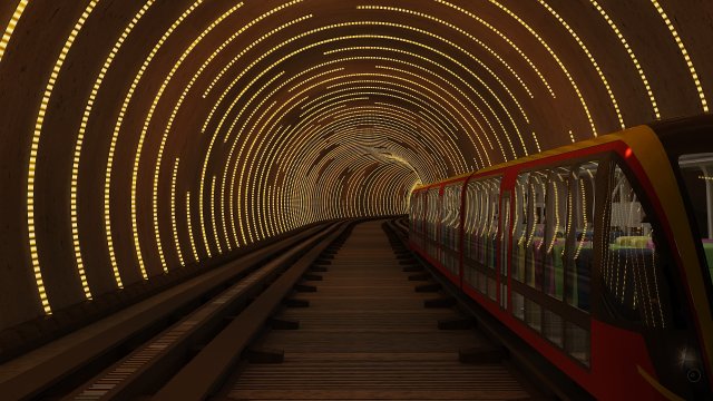 Tunnel 3D 模型 .c4d .max .obj .3ds .fbx .stl .blend 
