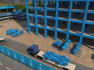 Construction site 3D मॉडल