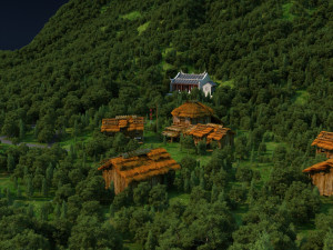 Village 3D Model