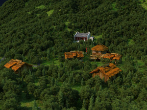 Village 3D Model