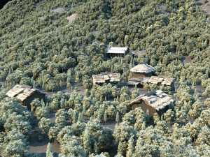 Village 3D Model