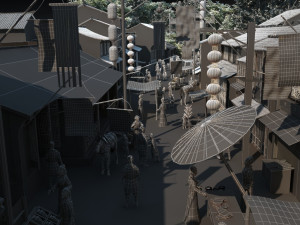 Ancient city Modello 3D