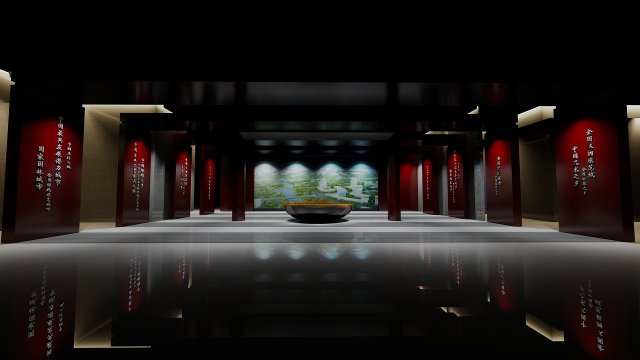 Exhibition hall Modèle 3D .c4d .max .obj .3ds .fbx .stl .blend 