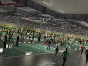 Підземний паркінг 3D Модель