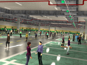 Underground parking lot 3D Модель
