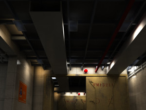 Public bath 3D-Modell