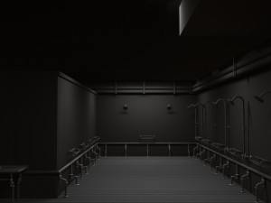 Public bath 3D 模型