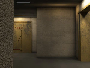 Public bath 3D Model