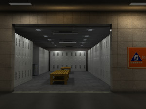 Public bath Modello 3D