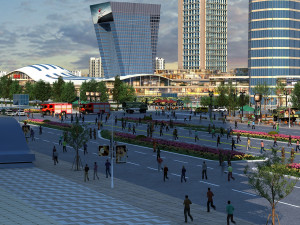 Urban architecture 3Dモデル