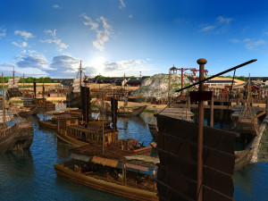 Harbor 3D Model