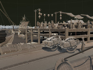 Harbor 3D Model