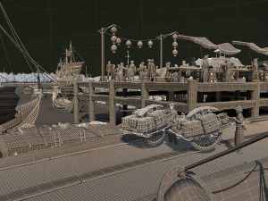 Harbor 3D Model