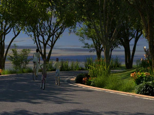 Estrada Modelo 3D