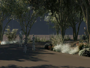 Estrada Modelo 3D
