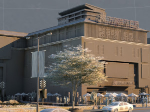 Urban architecture 3D Model