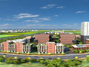 Arquitectura urbana Modelo 3D