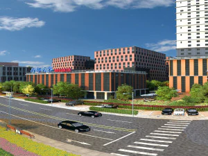 Urban architecture 3D Model
