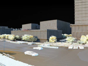 Urban architecture 3D Model