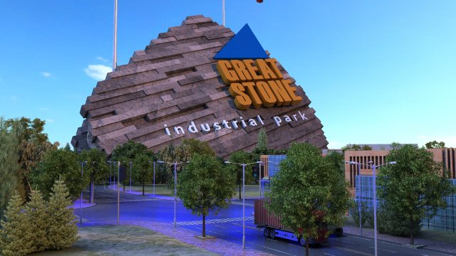 Park 3D Model .c4d .max .obj .3ds .fbx .stl .blend 