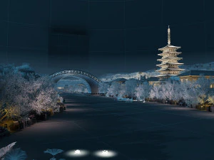 Ancient town 3D Model