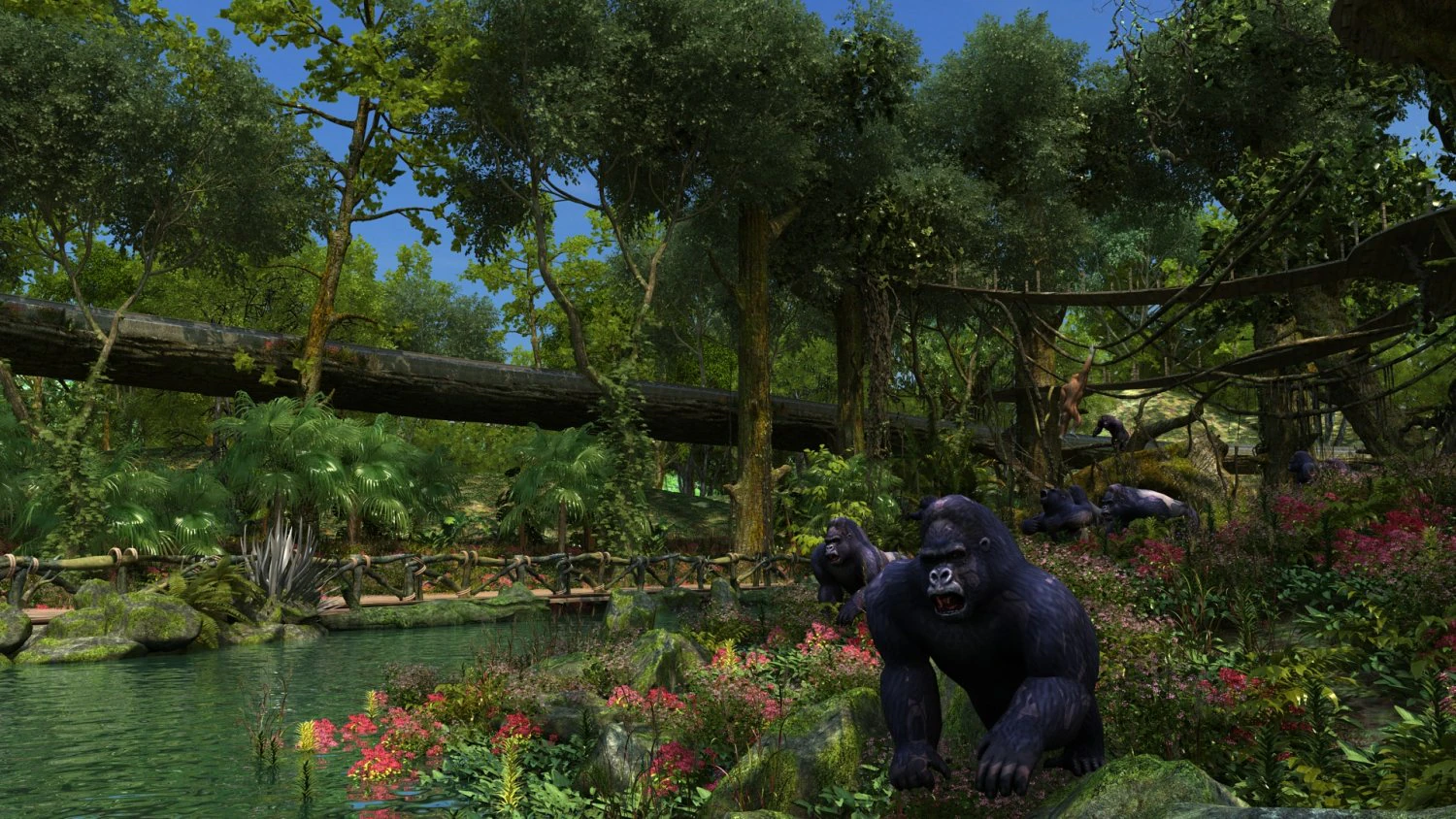 Zoo 3D Model .c4d .max .obj .3ds .fbx .stl .blend 