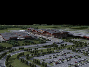 Parking lot 3D Model