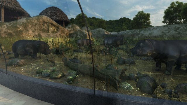 Zoo 3D Model .c4d .max .obj .3ds .fbx .stl .blend 