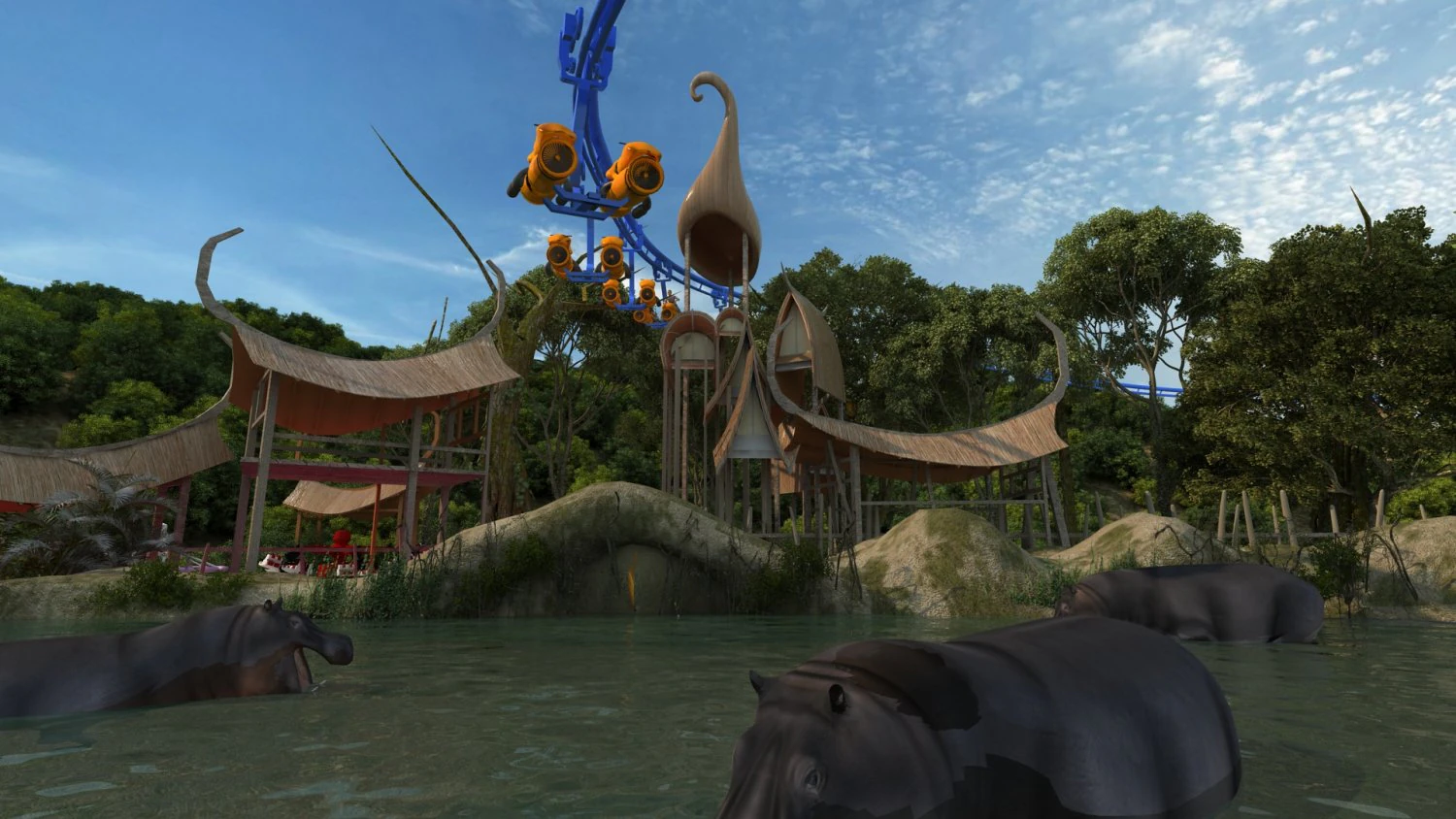 Zoo 3D Model .c4d .max .obj .3ds .fbx .stl .blend 