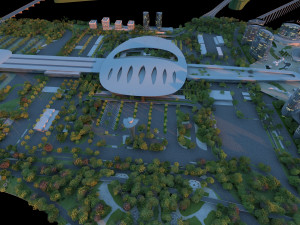 Station Modelo 3D