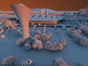 Station 3D Model