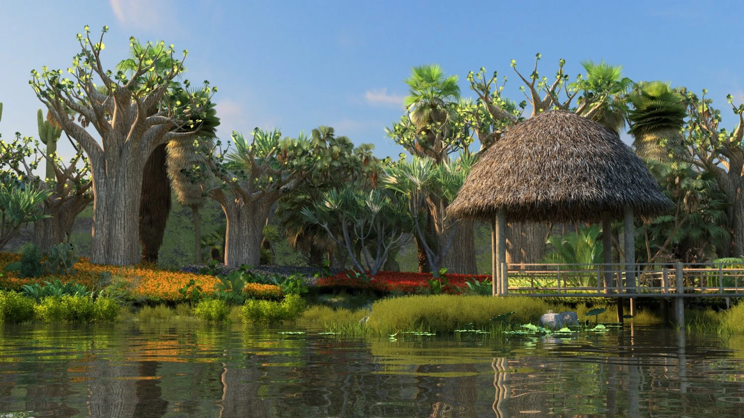 Zoo 3D Model .c4d .max .obj .3ds .fbx .stl .blend 