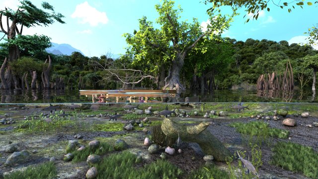 Zoo 3D-Modell .c4d .max .obj .3ds .fbx .stl .blend 