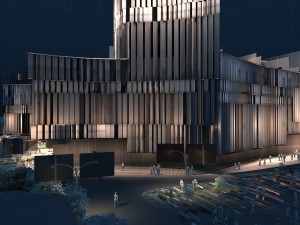 Soccer field 3D Modell