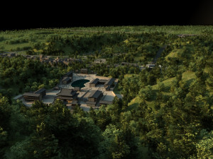 Ancient building 3D 模型