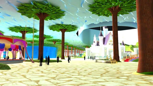 Cartoon room 3Dモデル .c4d .max .obj .3ds .fbx .stl .blend
