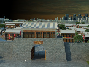 Ancient city 3D Model