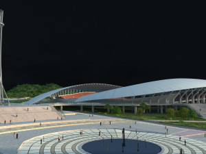 Stadium 3D Model