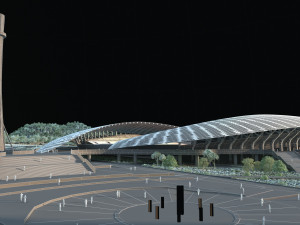 Stadium 3D Model