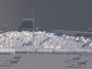 Tiananmen Gate Tower 3Dモデル