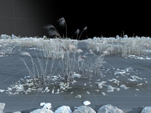 Wetland winter 3D मॉडल