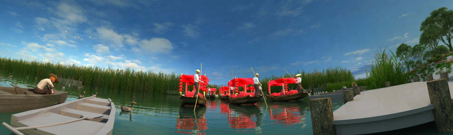 Welcoming fleet 3D Model .c4d .max .obj .3ds .fbx .stl .blend