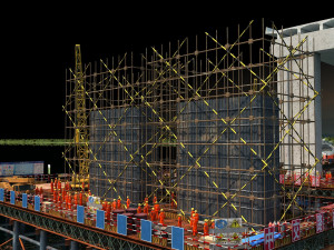 Build a bridge 3D Model