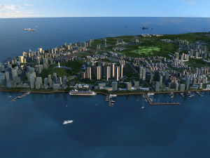 City view Modelo 3D