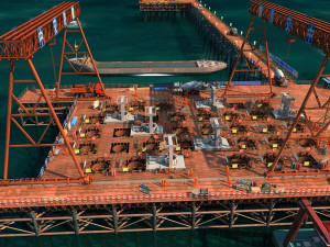 Build a bridge 3D Model