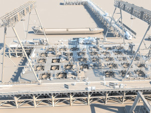 Build a bridge 3D Model
