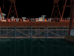 Build a bridge 3D Model