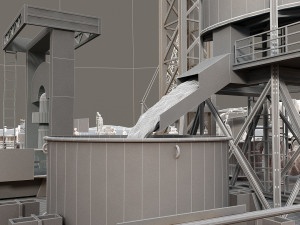 Build a bridge 3D मॉडल